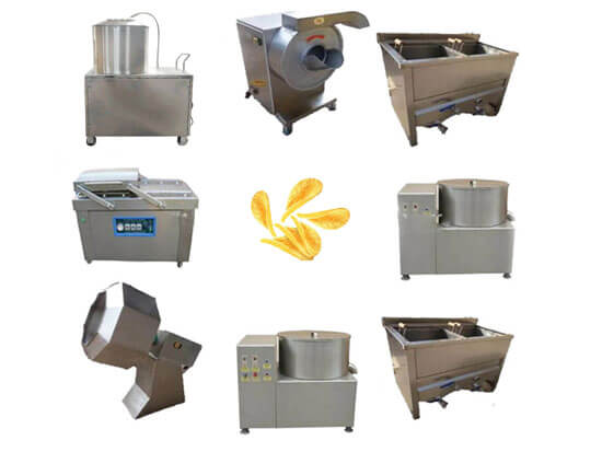 small potato crisp making equipment