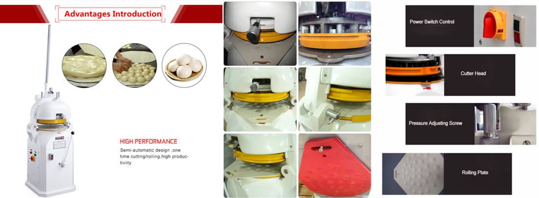 Dough Divider Rounder Advantages