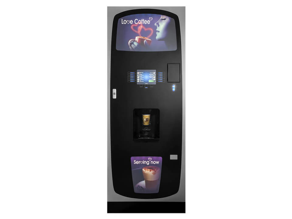 Multimedia Instant Coffee Vending Machine