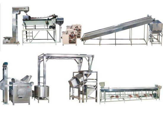 Fried Flavored Peanut Production Line for sale