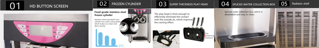 ice cream machines features