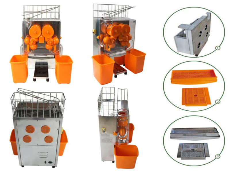 orange juice vending machine