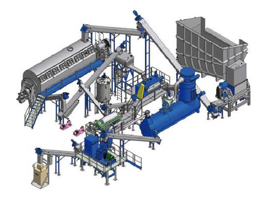 fish meal production plant