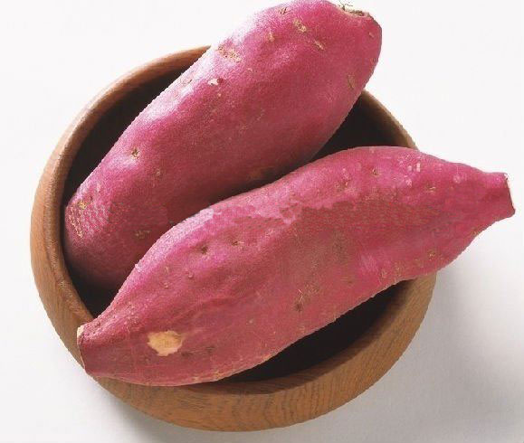 peeled sweet potatoes