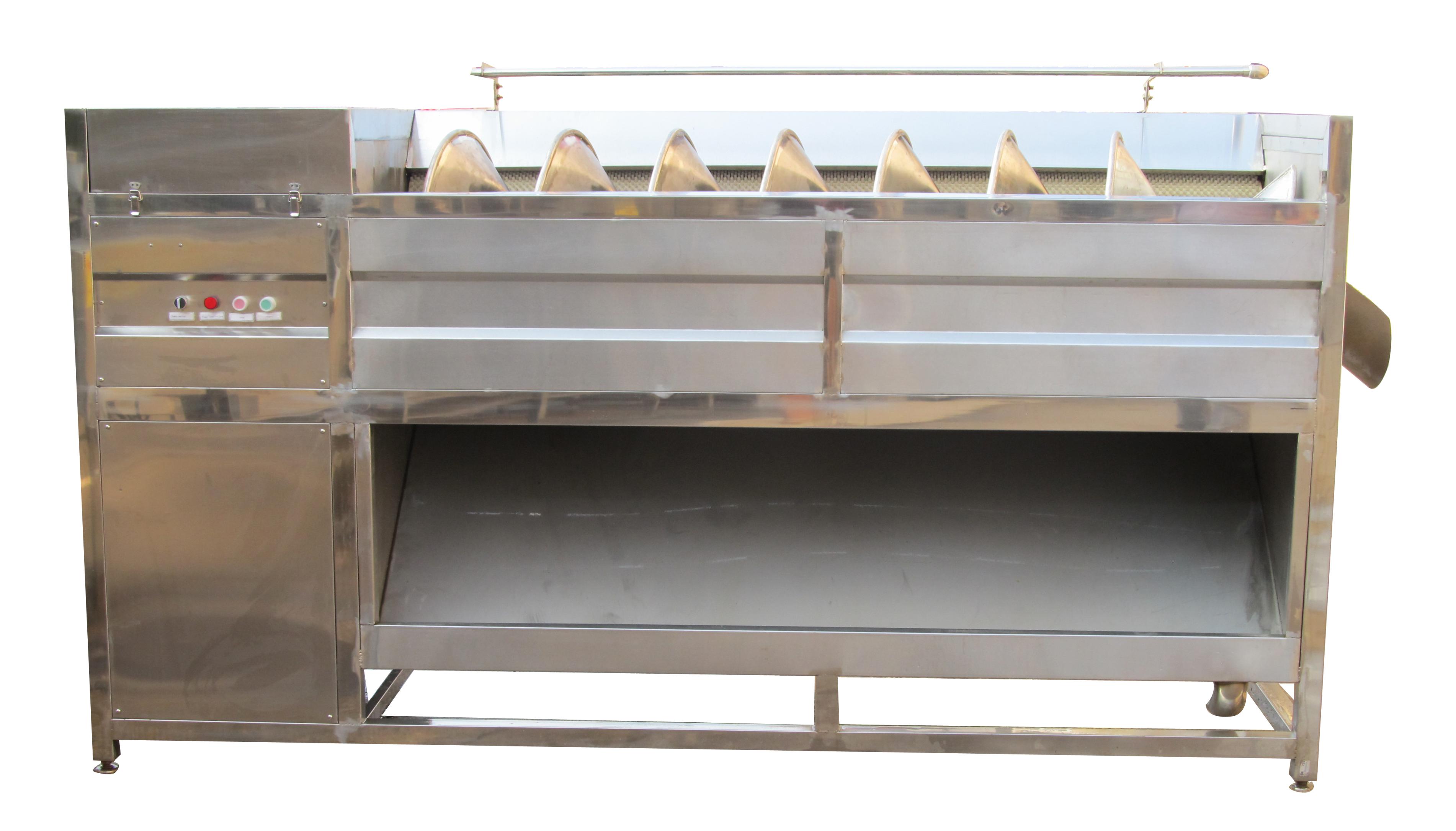 potato washing&peeling machine