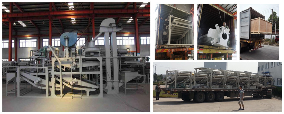 sunflower seeds dehulling equipment