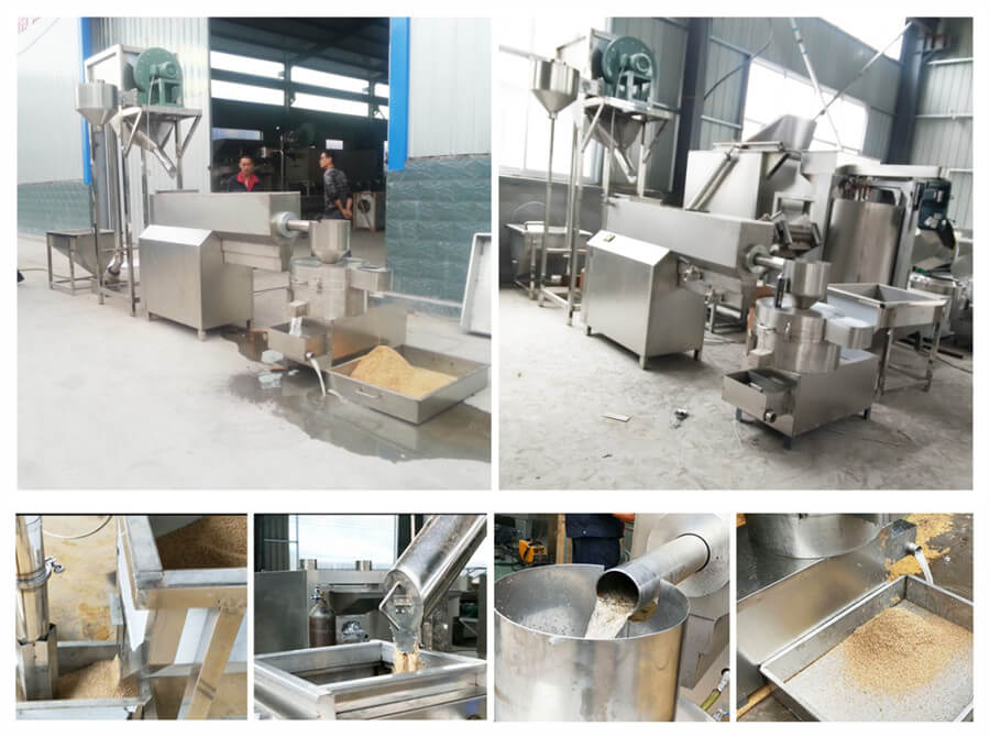 how does sesame seed cleaning machine work