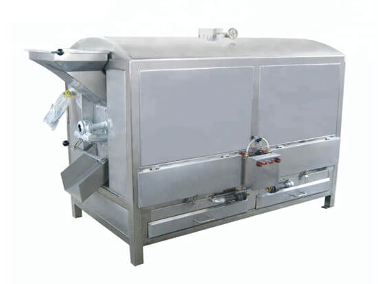 rotary drum nut roaster