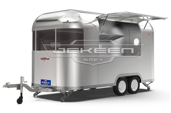 Multi-function Capsule Type Food Trailer. Affordable BBQ Food Trailer For Sale.