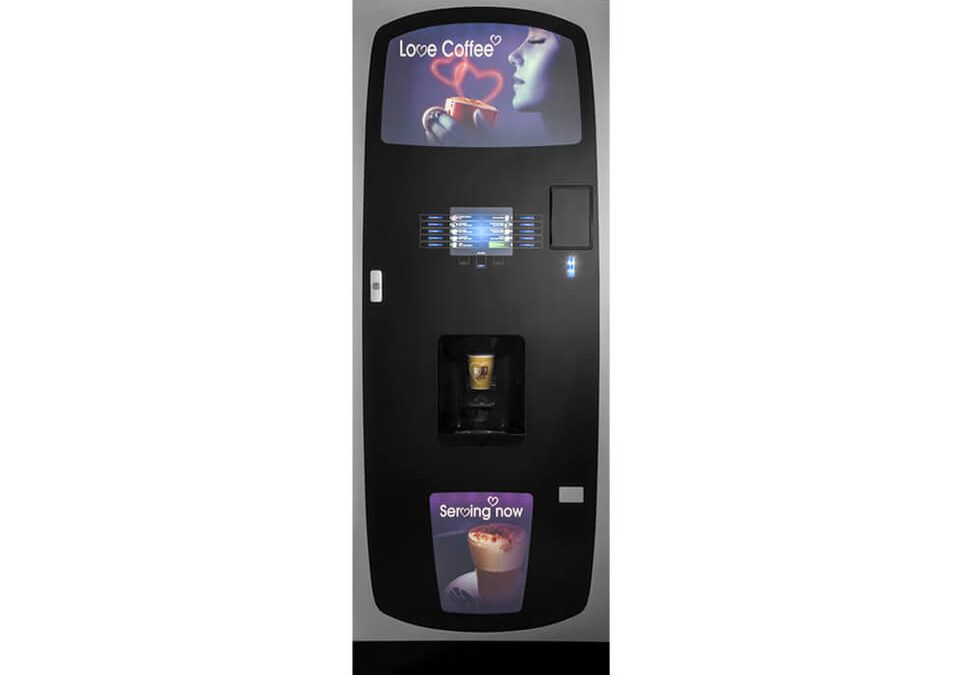 Multimedia Instant Coffee Vending Machine