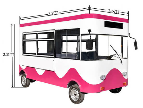 electric mobile food truck for sale