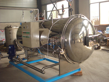 horizontal steam sterilizer