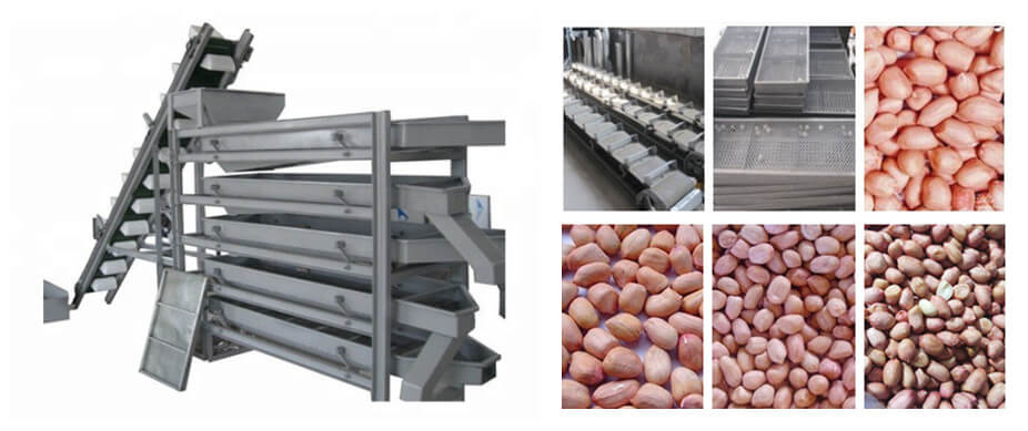 3-4-5 levels peanut sorter machine