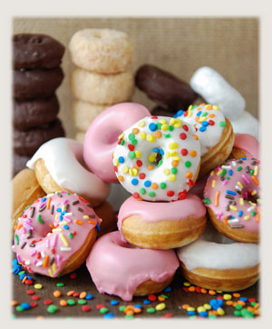 make donut by donut making machine