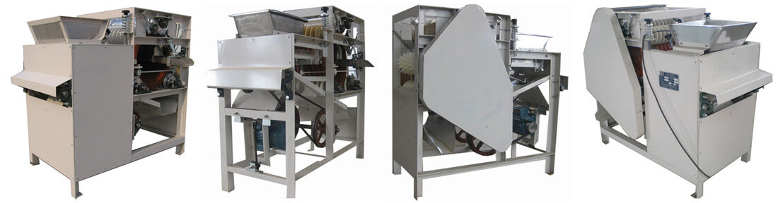 broad bean slitting machine