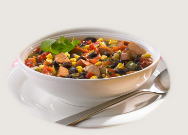 make sausage by meat smoking machine