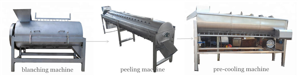 main peeled chicken paw making machines