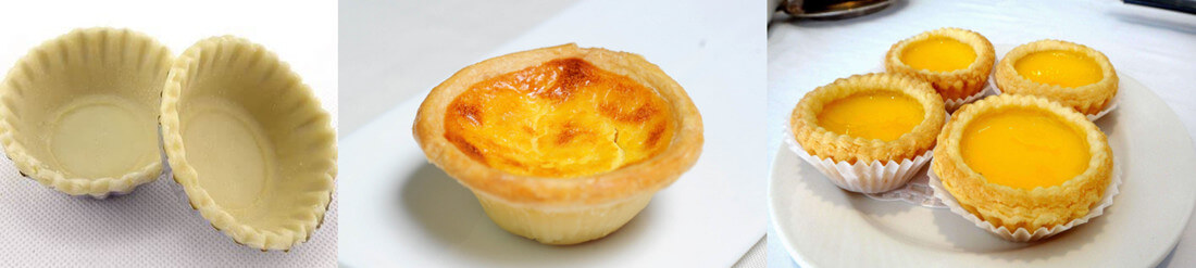 Egg Tart Skin Machine Application