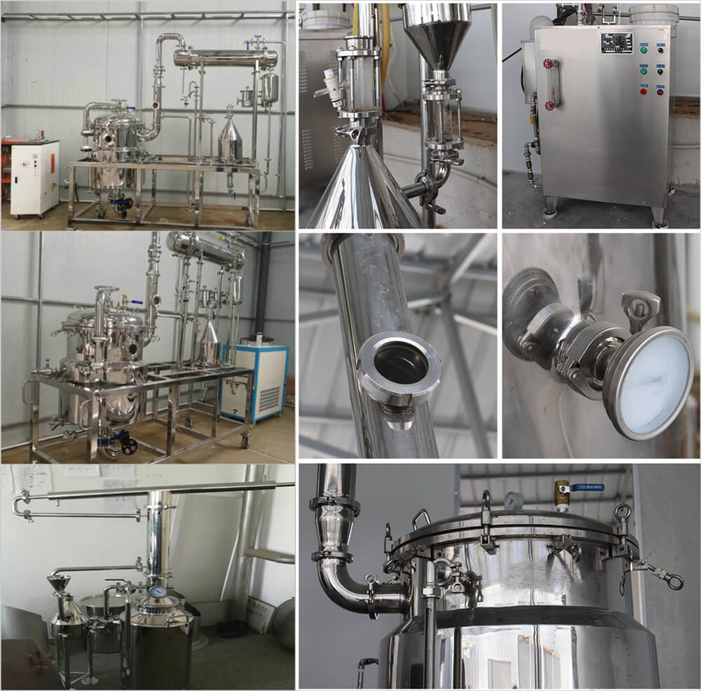 small essential oil distillation machine detials show