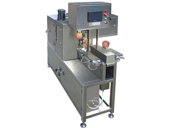 Industrial apple peeler