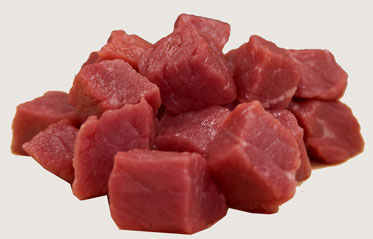 directional vegetable cutting machine for meat cubes