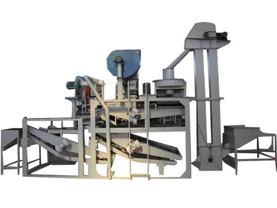 sunflower seeds shell removing machine