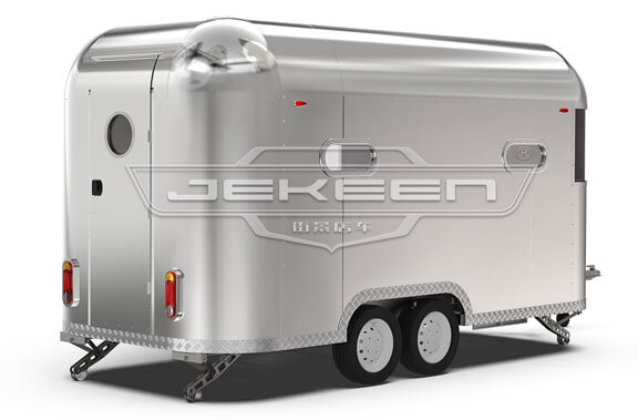 Multi-function Capsule Type Food Trailer. Affordable BBQ Food Trailer For Sale.