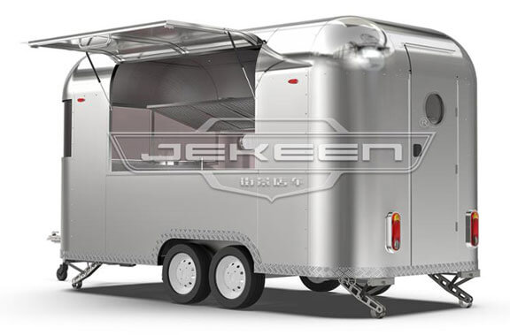 Multi-function Capsule Type Food Trailer. Affordable BBQ Food Trailer For Sale.