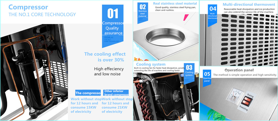 Ice Whipping Machine(Single Pan)