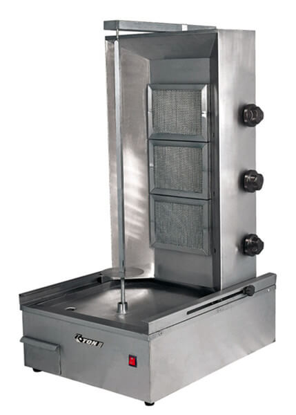 gas shawarma machine