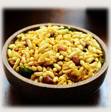 make puffed rice by puffing machine