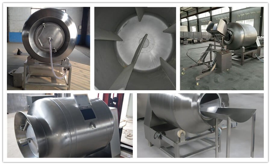 vacuum meat tumbler structure