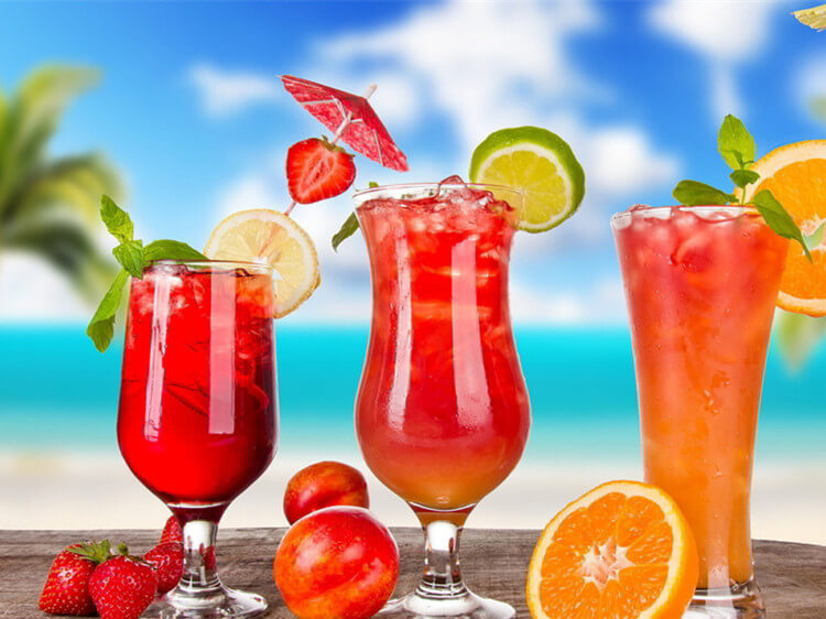 Nutrients of Fruits and Vegetables Juice