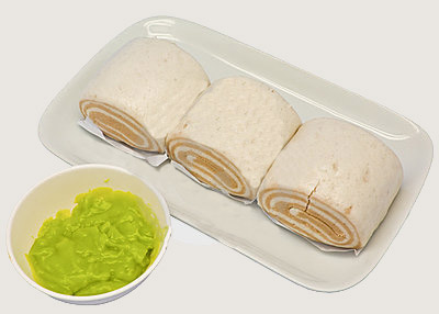 mixing flour for steamed bun dough by flour mixing machine