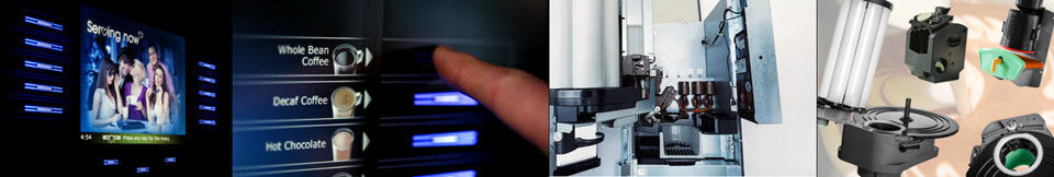 Multimedia Instant Coffee Vending Machine Features