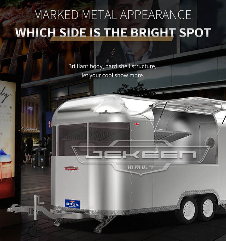 Capsule Type Food Trailer For Sale Affordable Food Trailers