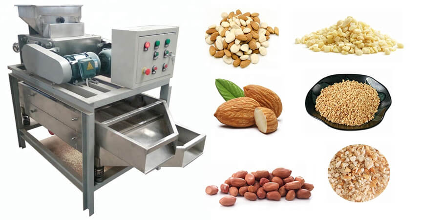 nut kernels crushing machine